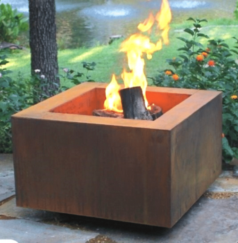 Sharp Engineering Tuscan Square Fire Pit
